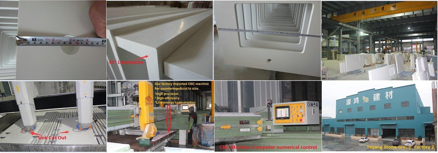 Professional Prefabricated Granite & Quartz Countertop Factory and Exporter
