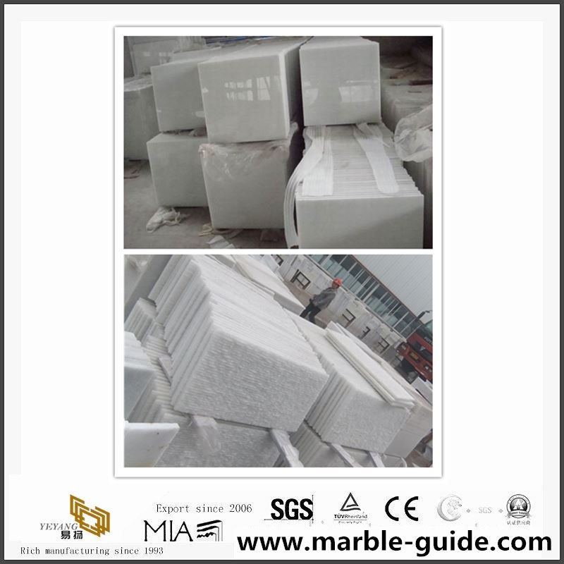 small crystal white marble tiles for projects