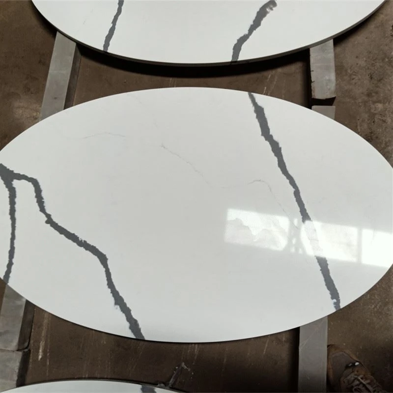 Calacatta Quartz Table Tops for Hotel 1
