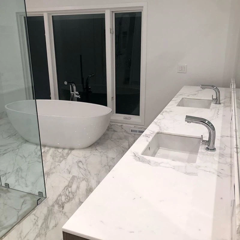 Calacatta Marble Countertops for Bathroom 1