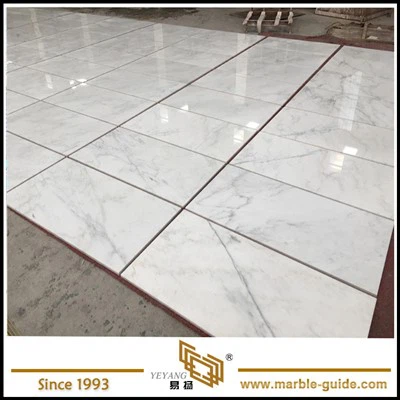 Oryantal Beyaz Mermer Yer Karosu