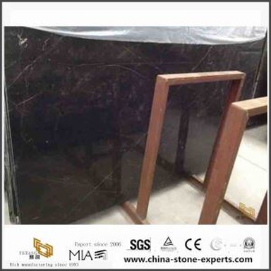 Kahverengi güzellik mermer karo döşeme banyo tezgahı ve tablo tasarımı için