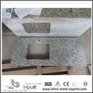 İndirim Luna inci beyaz granit mutfak tezgahı banyo için tezgah üreticilerden satın