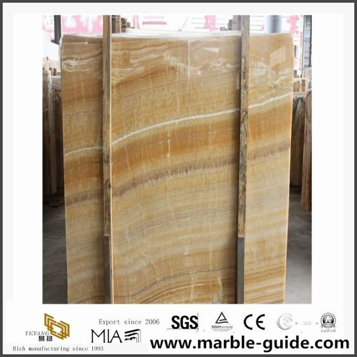 Top Surface China Yellow Honey Onyx Marble Floor Tile With Best Price