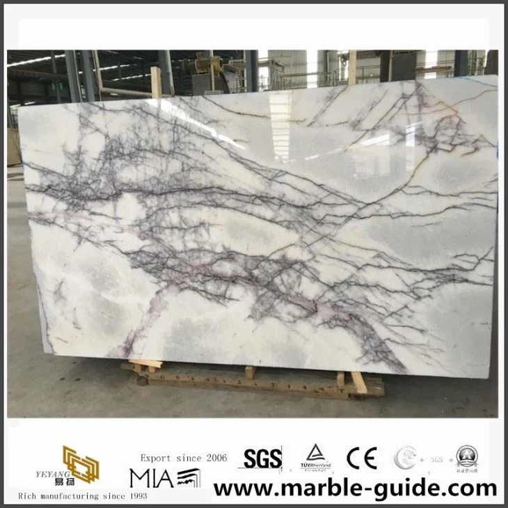 Lilac Marble Background For Bathroom Design
