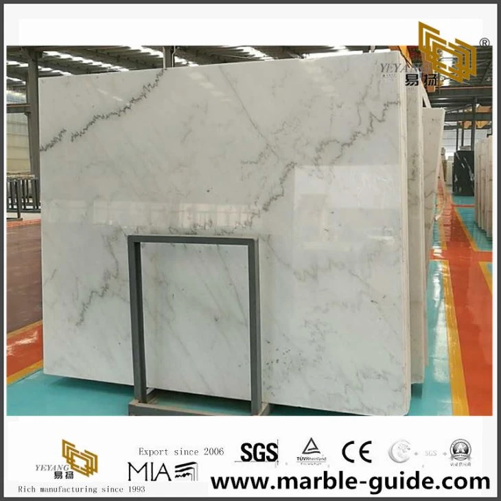 Toptan Çin Carrara / Guangxi Beyaz Mermer Vanity Top, Fayans