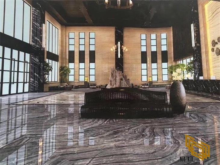 Ancient Wood Grain Black Marble For Project
